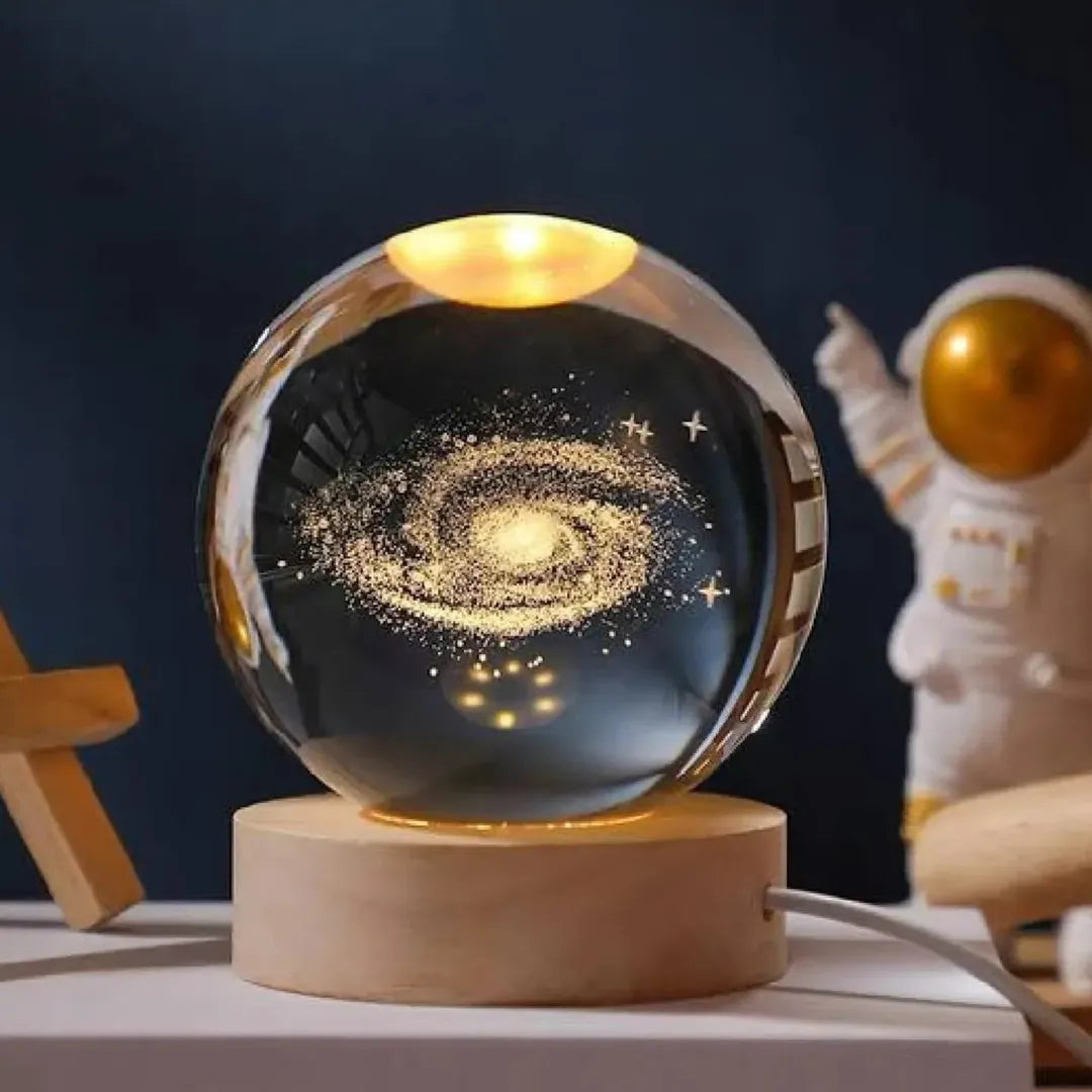 Luminous 3D Crystal Ball Light