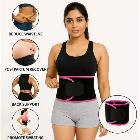 Adjustable Waist Trimmer Sweat Belt